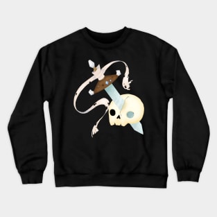 Skull with sword Crewneck Sweatshirt